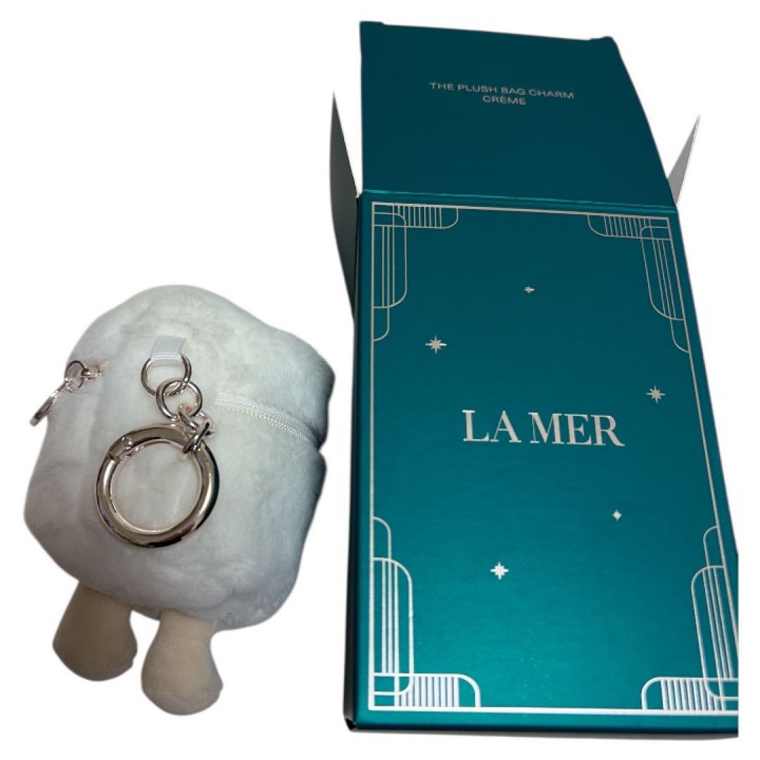 LA MER ラメール　バックチャームホワイト　新品　未使用✨