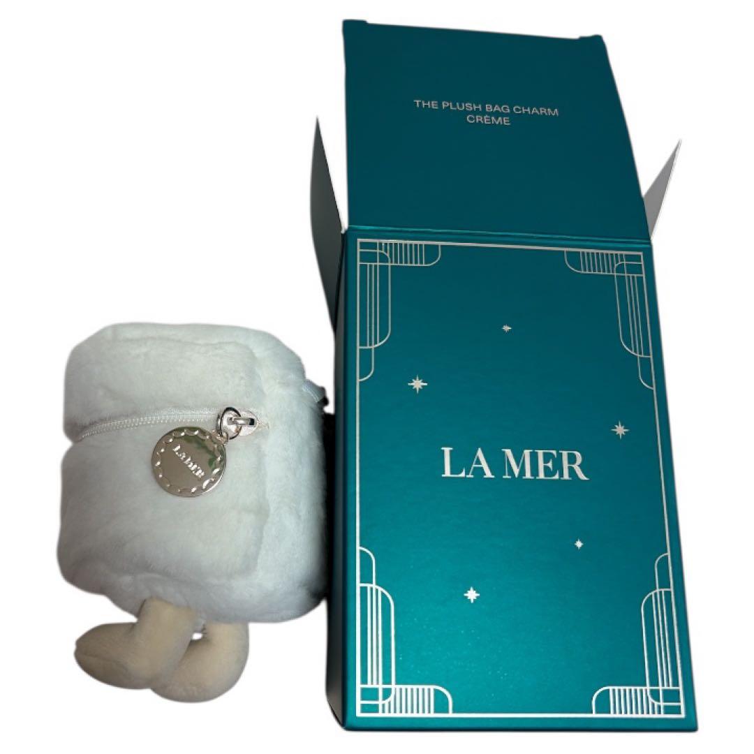 LA MER ラメール　バックチャームホワイト　新品　未使用✨
