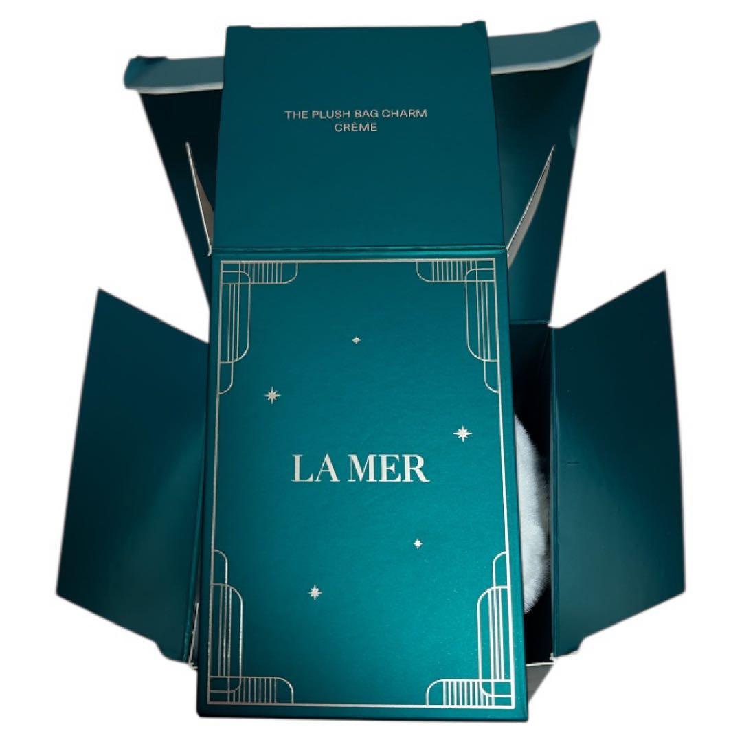 LA MER ラメール　バックチャームホワイト　新品　未使用✨
