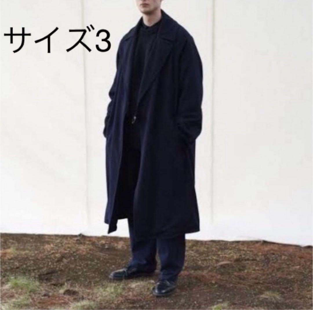 COMOLI ウール中綿 タイロッケンコート