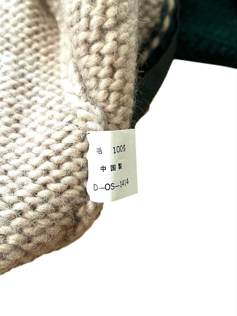 ▪️HANG TEN ハンテン オールドサーフ カウチンニットカーディガンM