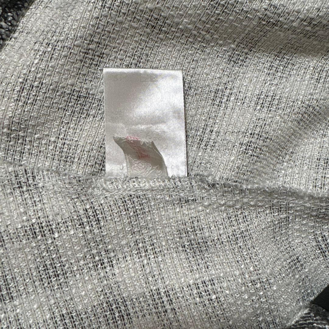 ギンガムチェックサスペンダー付きスカパン