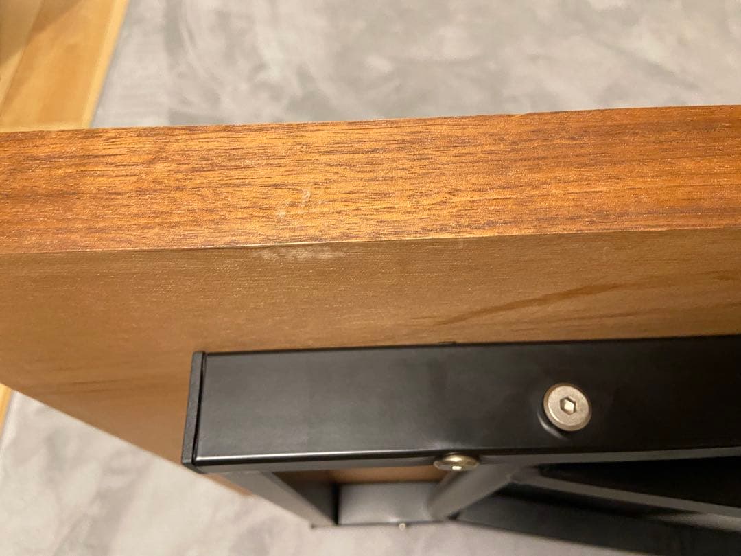 【即購入ok】ニトリ 昇降リビングテーブル ミドルブラウン　ガス圧