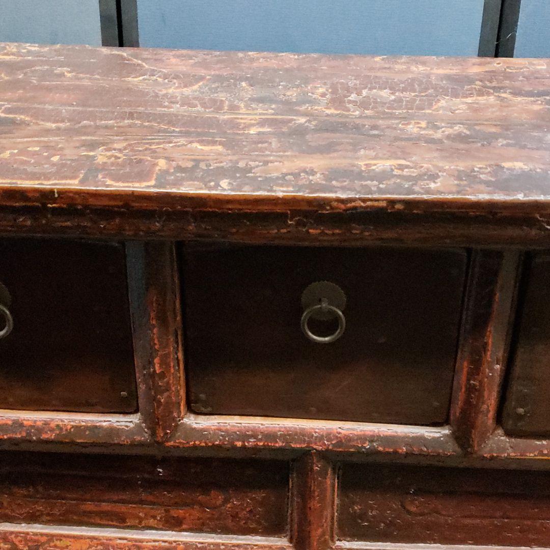 骨董品 中国古典伝統家具チェスト