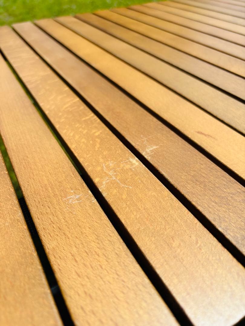 QUICK CAMP クイックキャンプ ウッドロールテーブル QC-WTX120