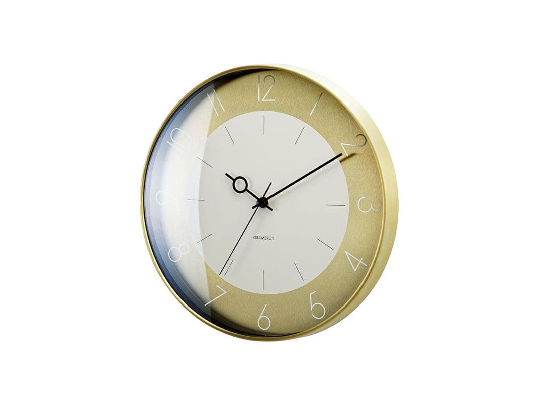 Wall Clock ゴールド壁時計 直径約30cm