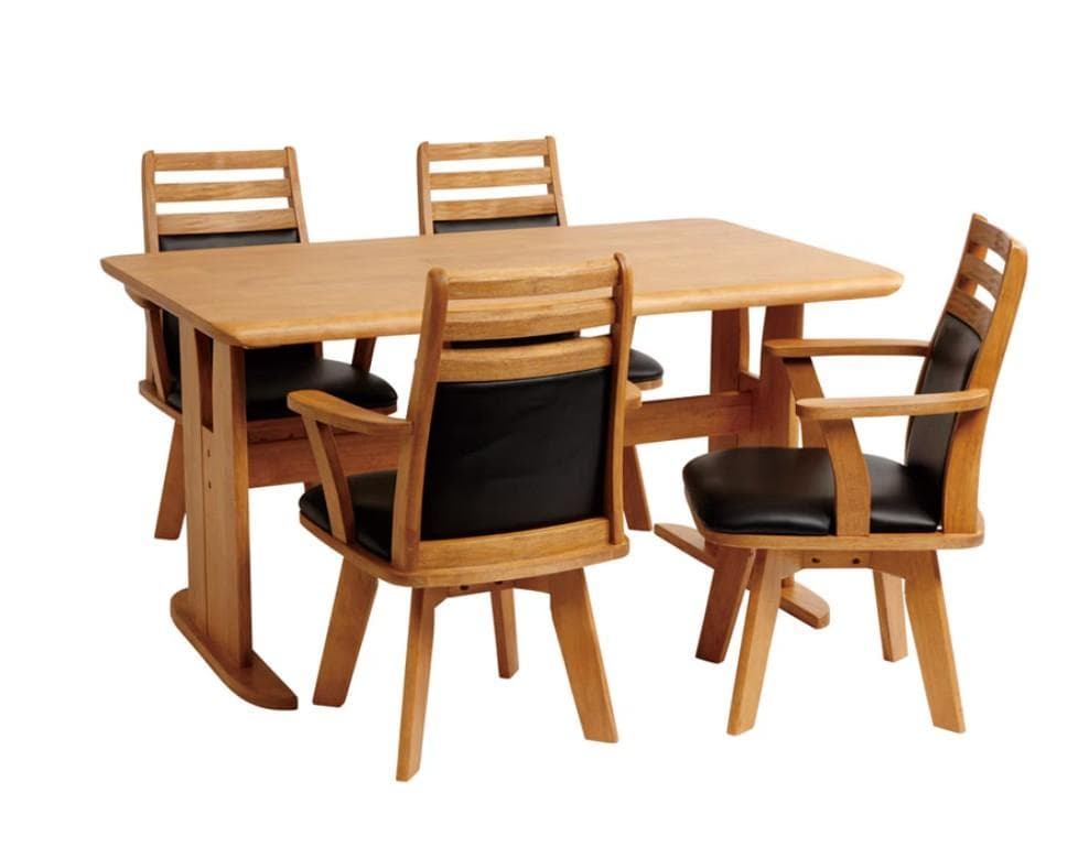 CD DC CB　1脚　ダイニングチェア　アームチェア肘付　ナチュラル＊ブラック