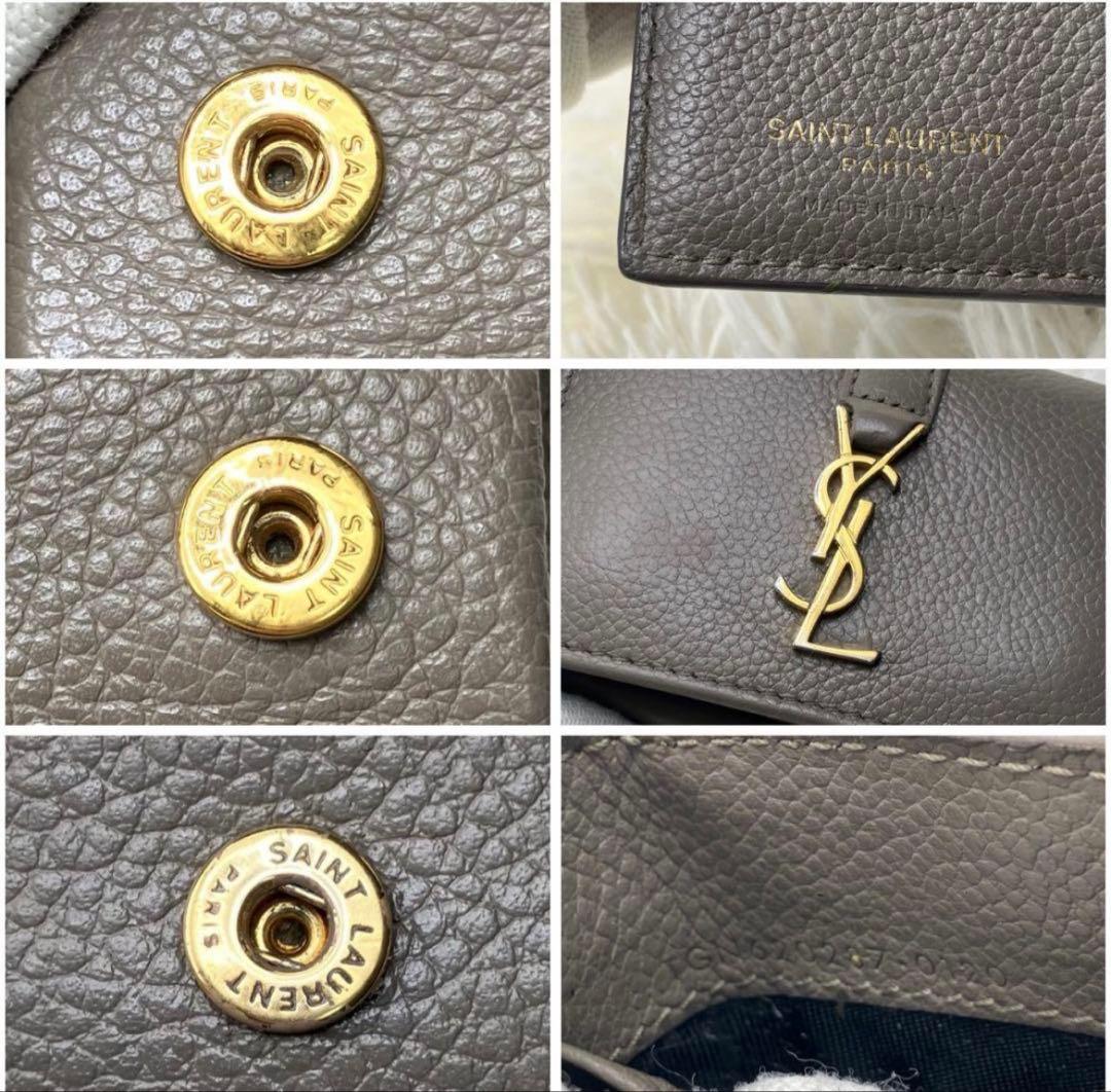 SAINT LAURENT オリガミ タイニー 折り財布 カサンドラ