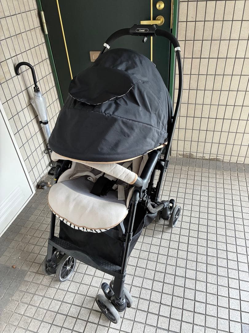 Combi ブラック ベビーカー スゴカル4キャス