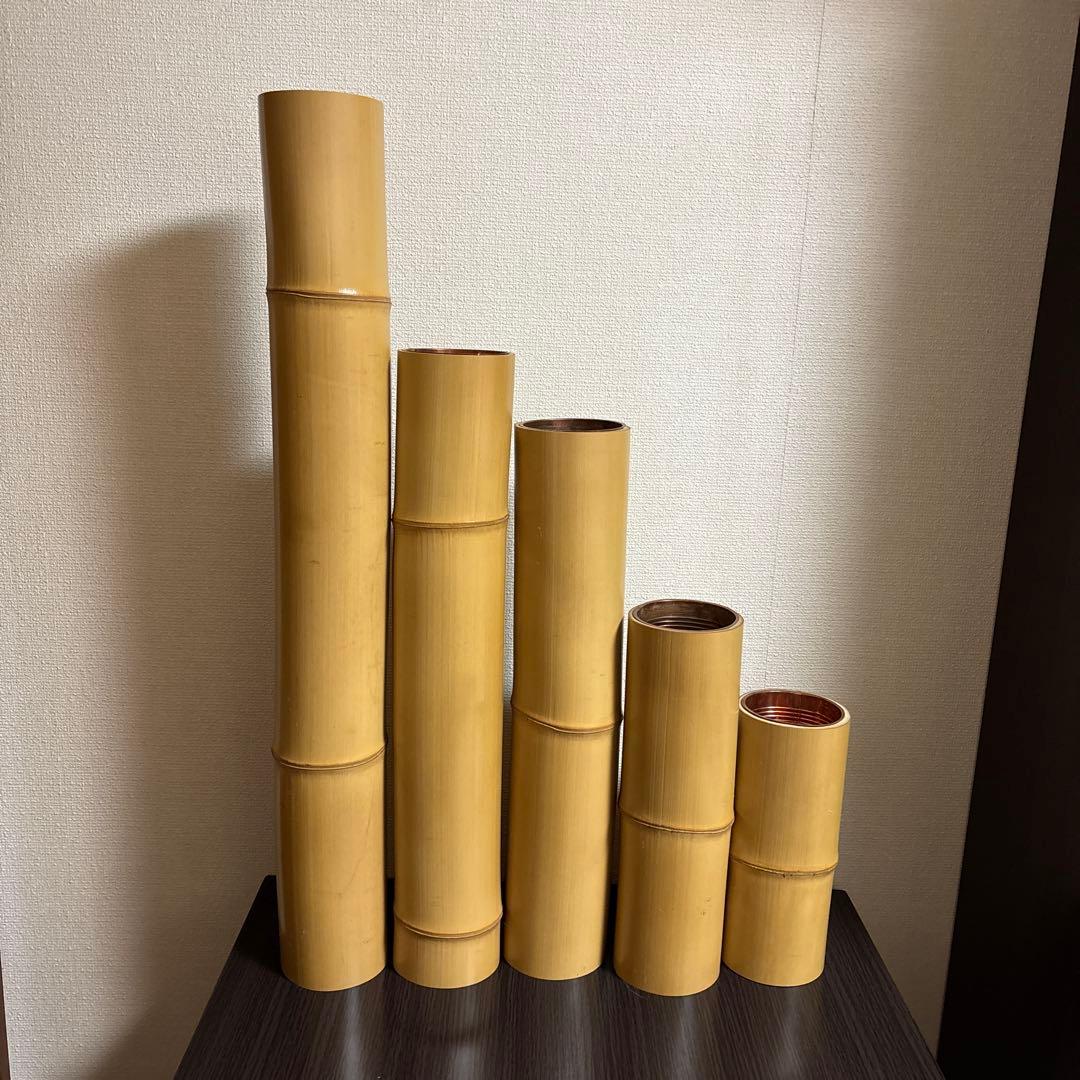 五管筒　真竹　嵯峨御流