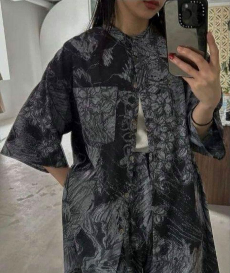 Ameri KEITAMARUYAMA × AMERI WIDE SHIRT