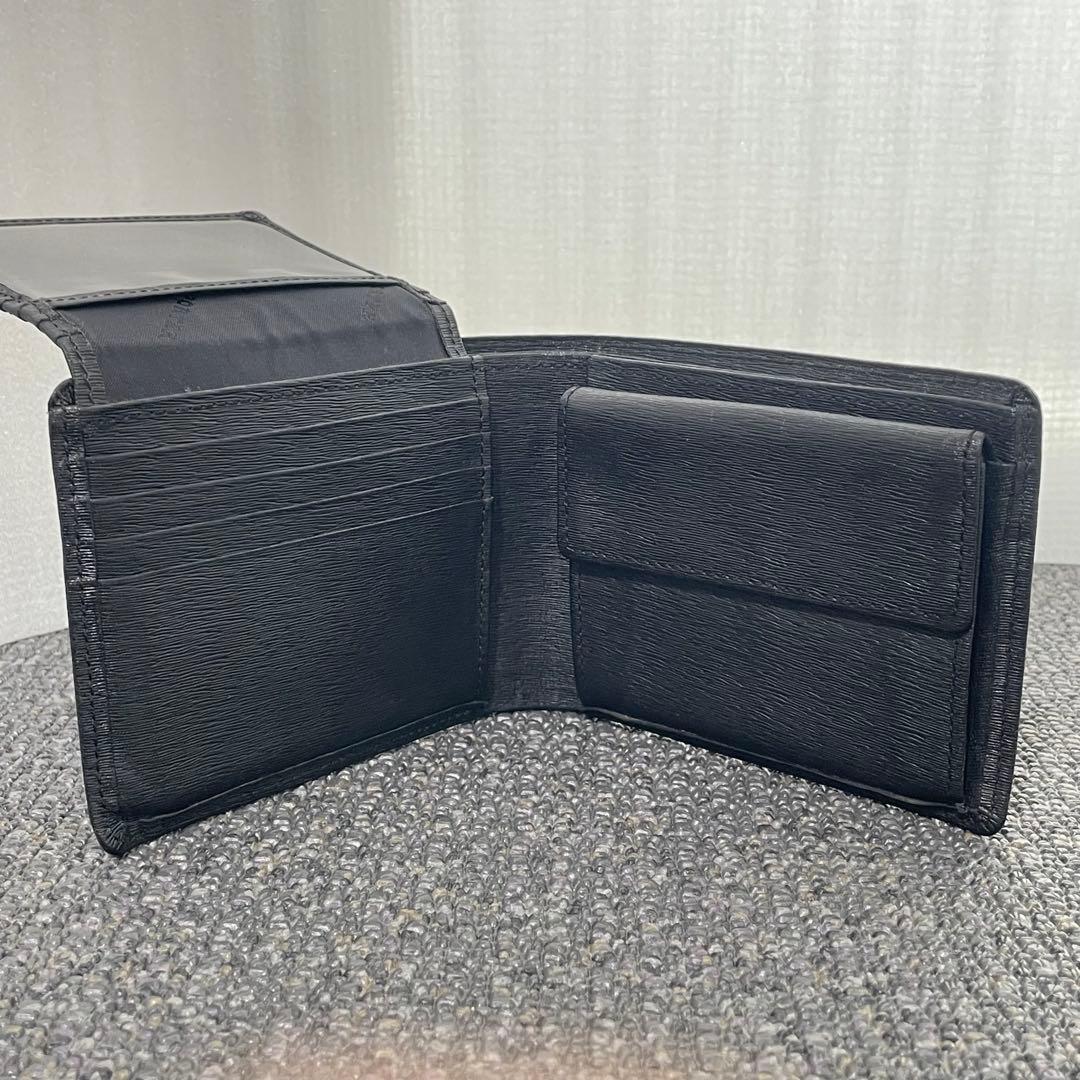 美品✨PORTER ポーター カレント 財布 ブラック 二つ折り 小銭入れ