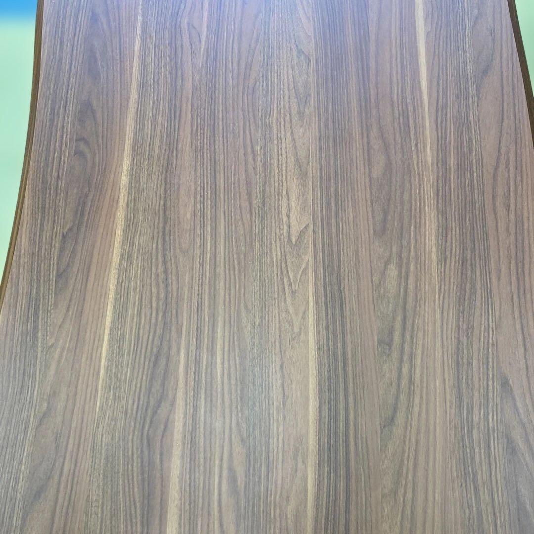 モダン木製ダイニングテーブル　直接引取り