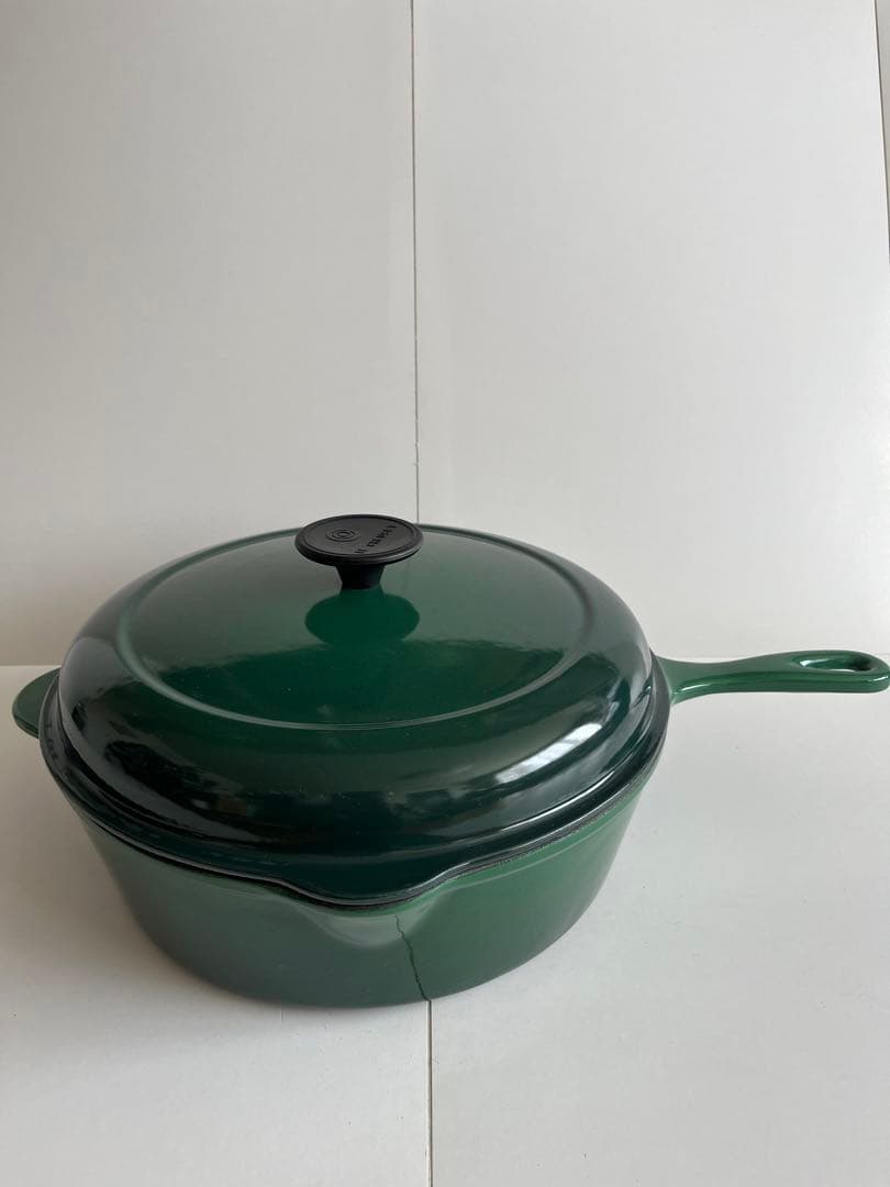 廃盤　ルクルーゼ　 カサドゥ 27cm グリーン