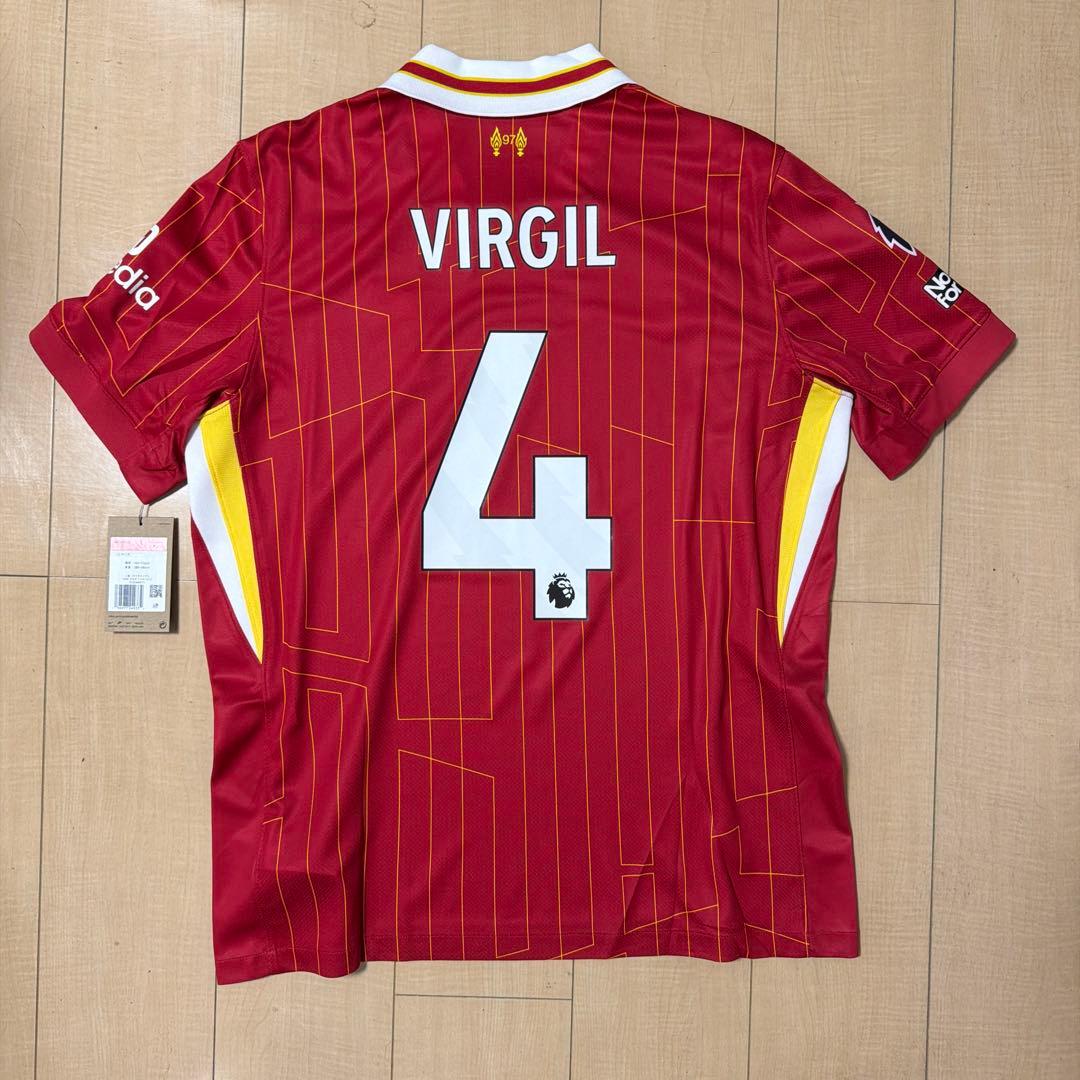 リバプール ファンダイク ユニフォーム　US L