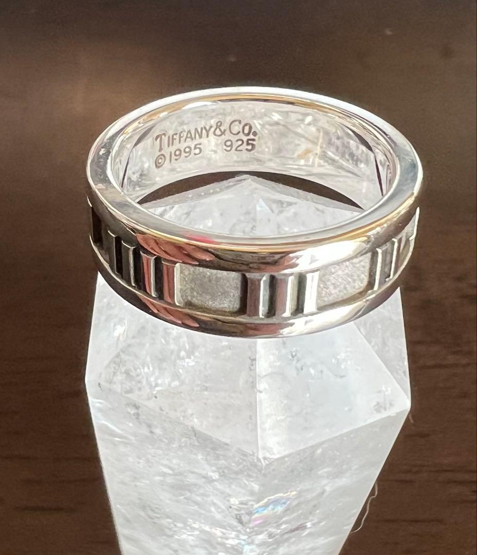 Tiffany & Co. アトラスリング 1995 SV925 正規品　12号