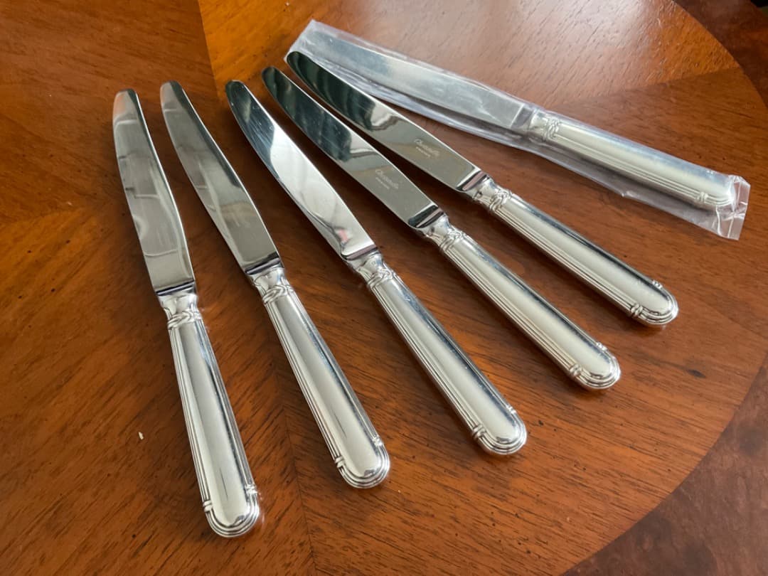 クリストフル オセアナ 2014年廃盤 ディナーフォーク 未使用　6本