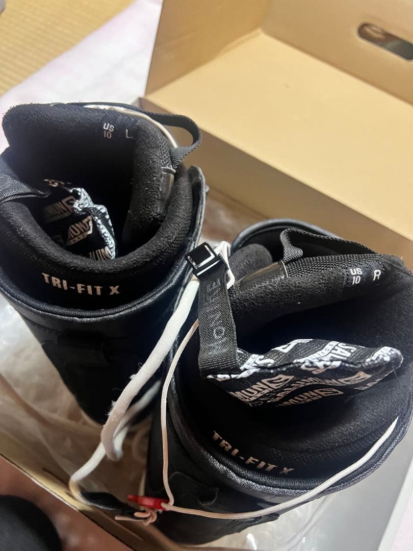 早い者勝ち　美品VANS スノーボードブーツ ブラック/ホワイト27〜28センチ