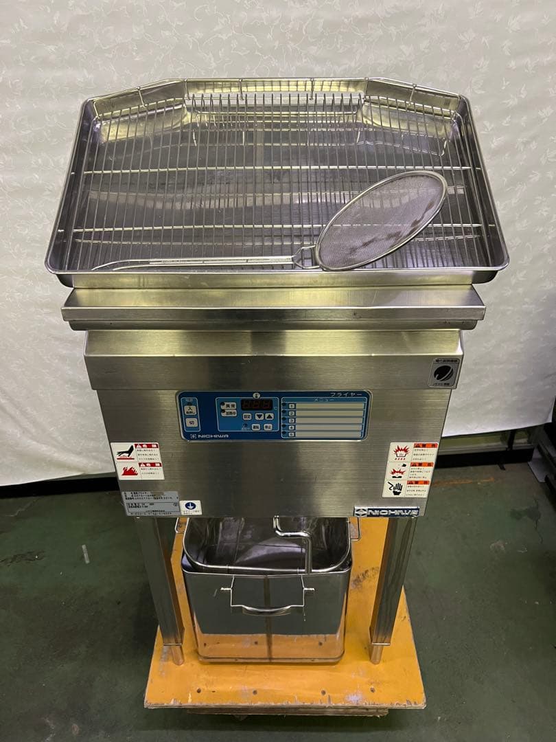 ニチワ電気フライヤー 2015年 18L。
