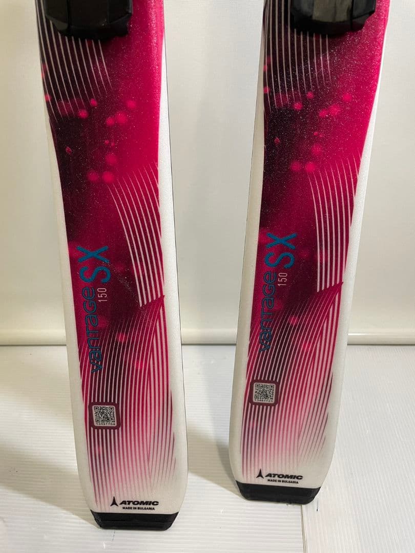 ATOMICスキー板150cm ストック105cm付セット