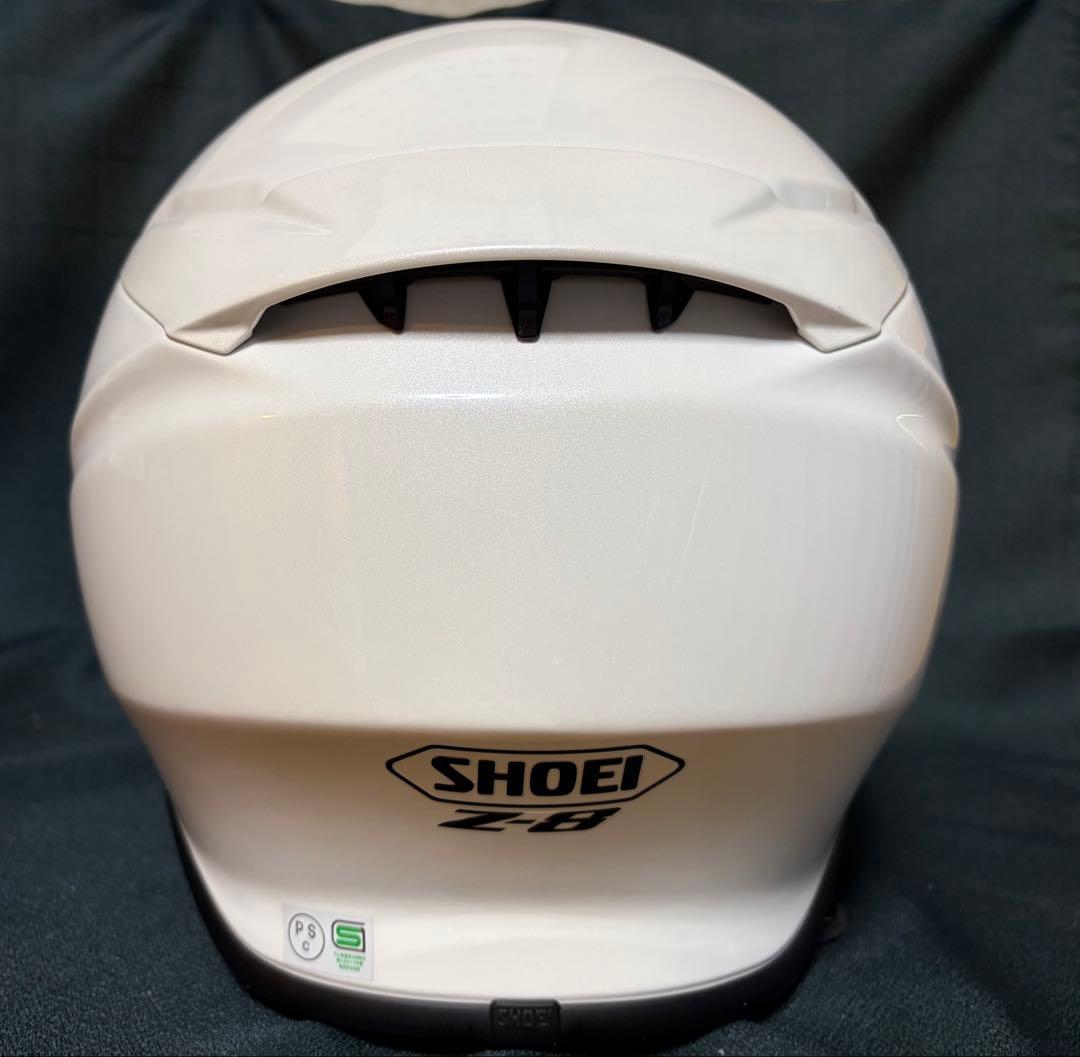 SHOEI Z-8 フルフェイスヘルメット　ルミナスホワイト　サイズL