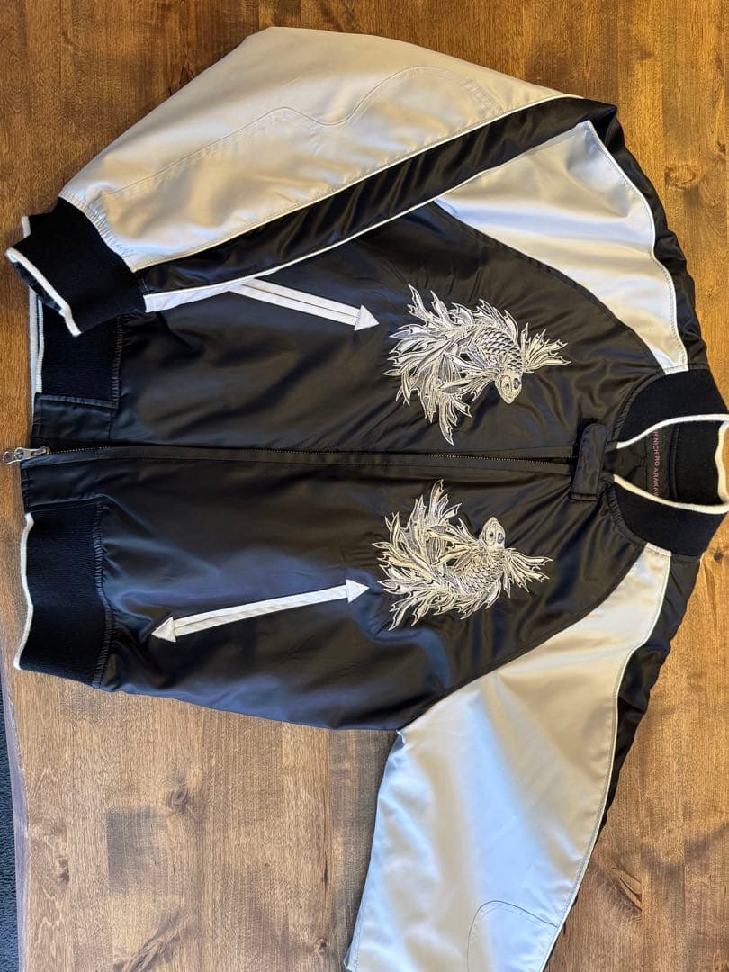 SHINICHIRO ARAKAWA スカジャン 金魚刺繍