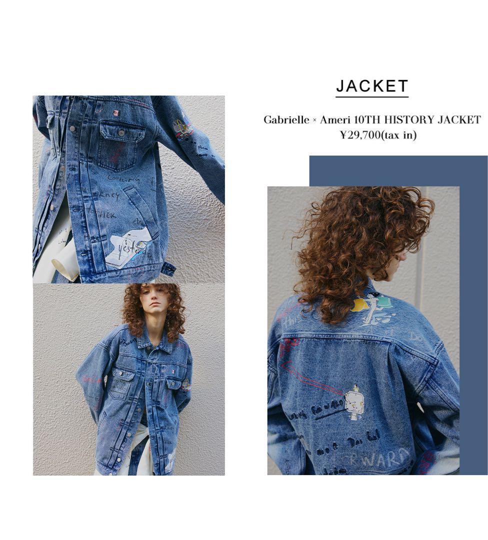Gabrielle×Ameri 10TH HISTORY JACKET