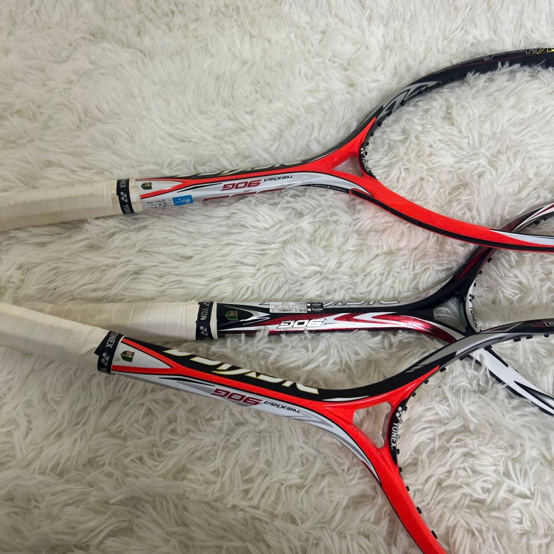 【美品】3本セット 廃盤品 ヨネックス ネクシーガ90G UL1
