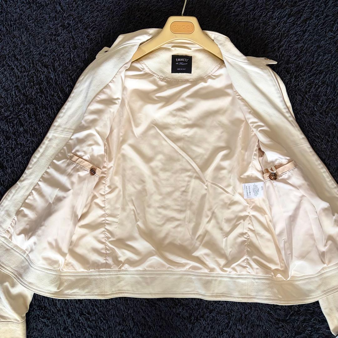 EMMETI JURI GOLD CAMOSCIO シングルライダース 52