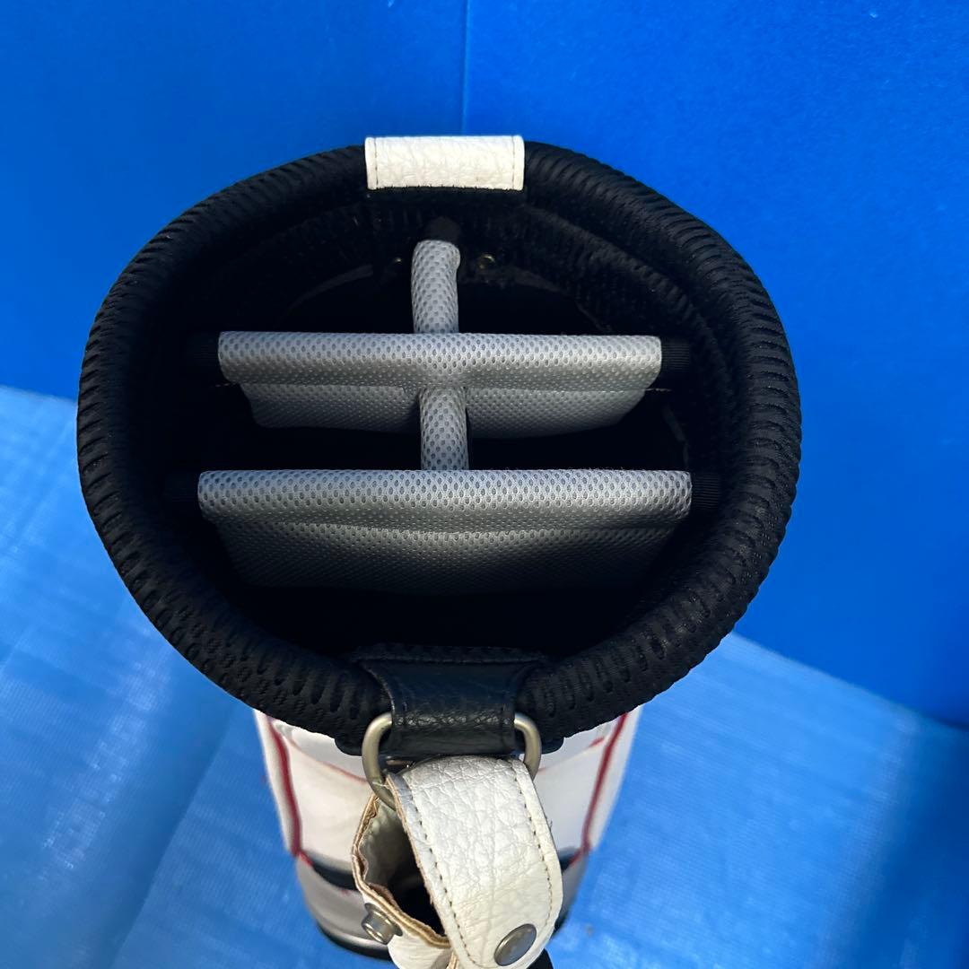 YAMAHA inpres キャディバッグ ホワイト/レッド