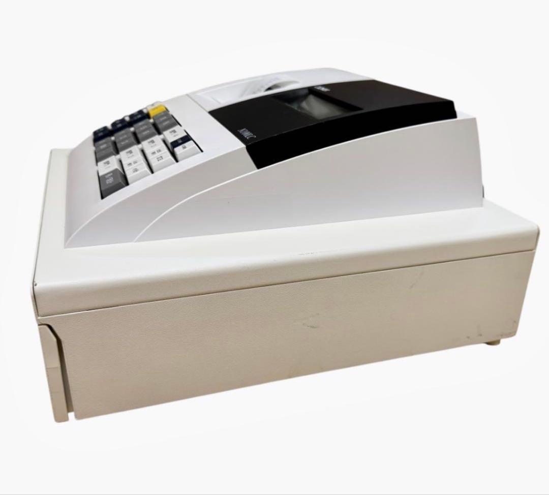 【美品】CLOVER 電子レジスター N100LC レシートロール17個付き