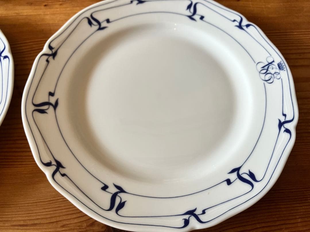 ジノリ　オリエントエクスプレス　デザートプレート×4