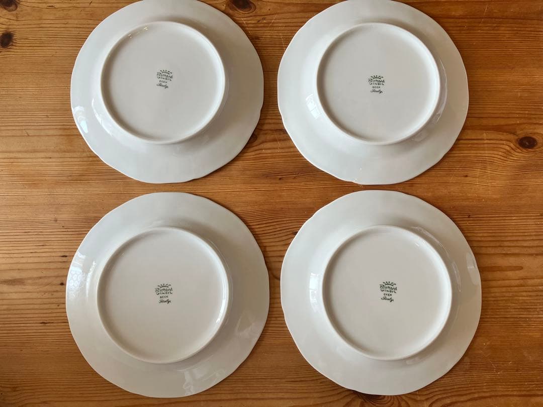 ジノリ　オリエントエクスプレス　デザートプレート×4