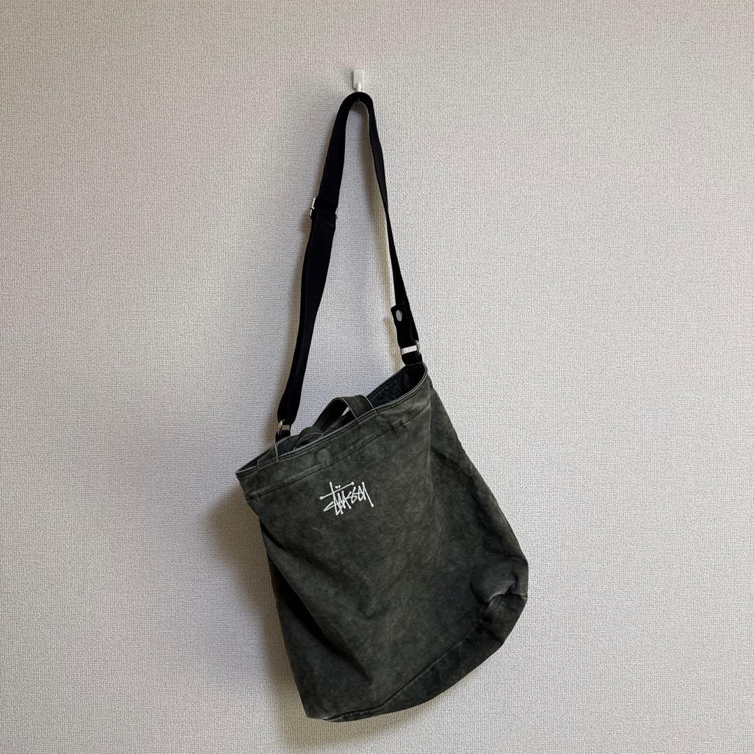 バッグ STUSSY CANVAS CROSSBODY BAG