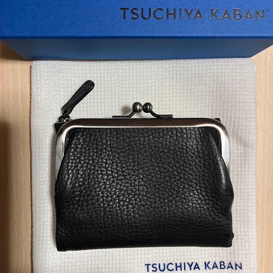 TSUCHIYA KABAN ブラックレザー財布