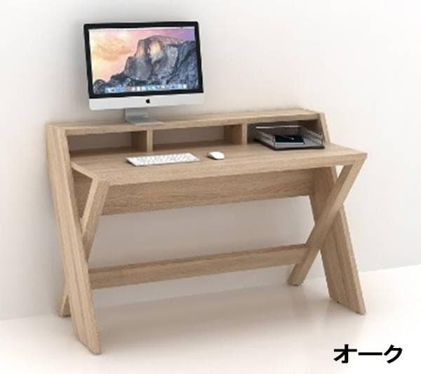 《新品・送料無料》パソコンデスク 幅125cm デスク 机 PCデスク オフィス