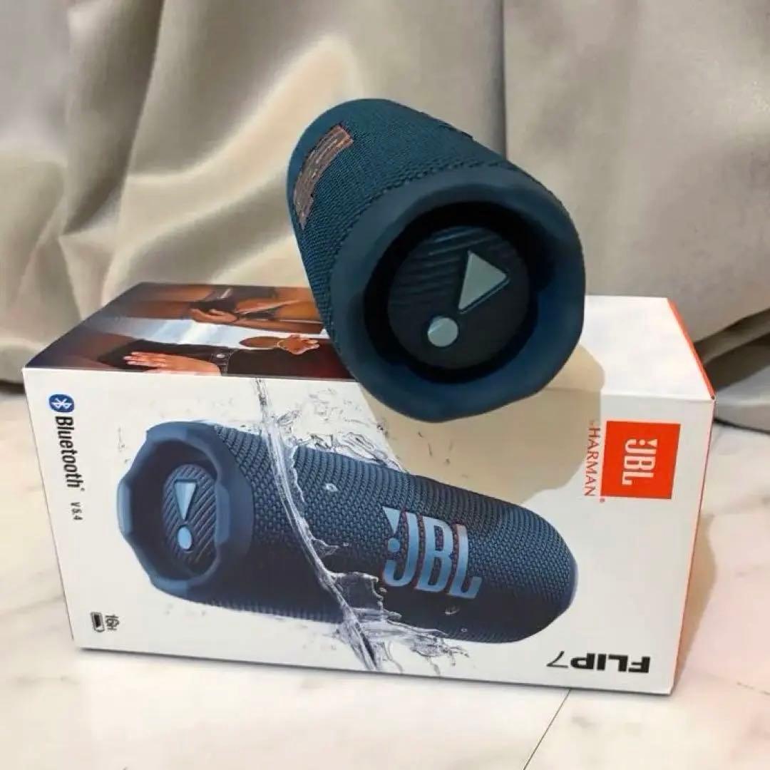【未使用】JBL FLIP7 ブルー ／箱・付属品付き