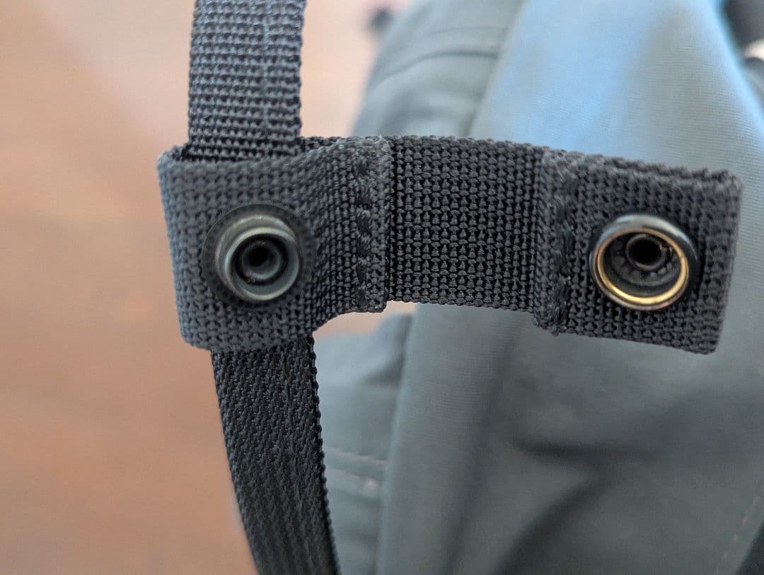 【美品】スタンダードサプライ　ワラルー　グレー ナイロンバックパック