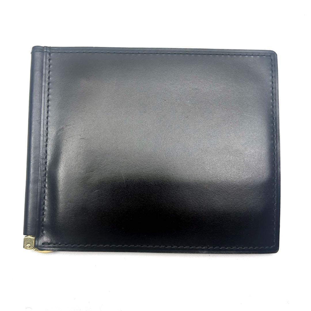 ★極美品★GANZO ガンゾ シンブライドル マネークリップ ２つ折り