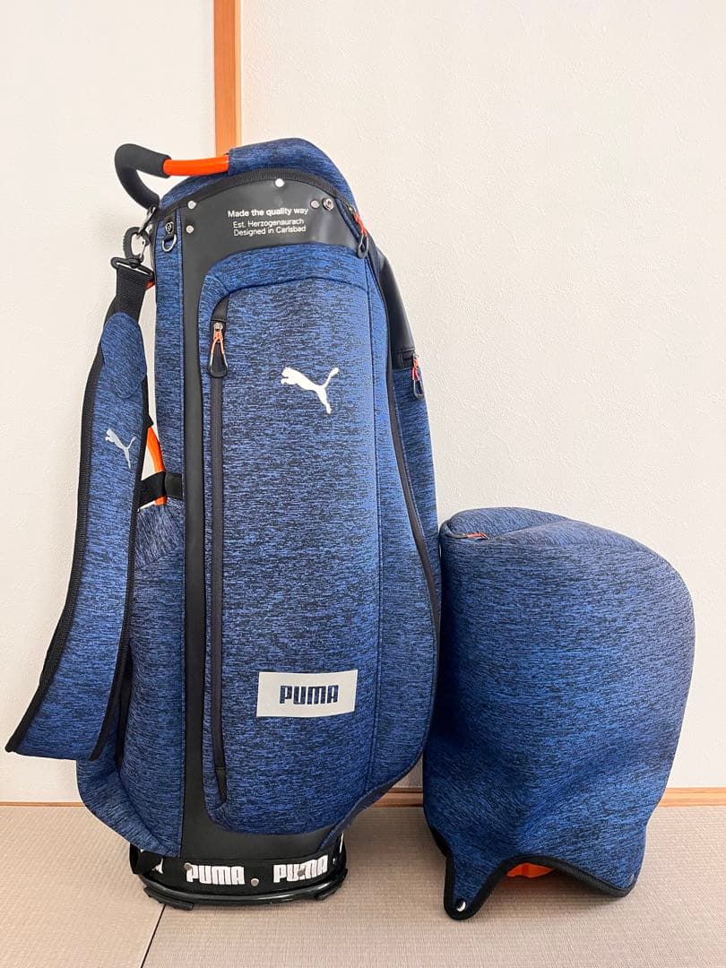 プーマ キャディバッグ 9.5型 47インチ対応 5分割