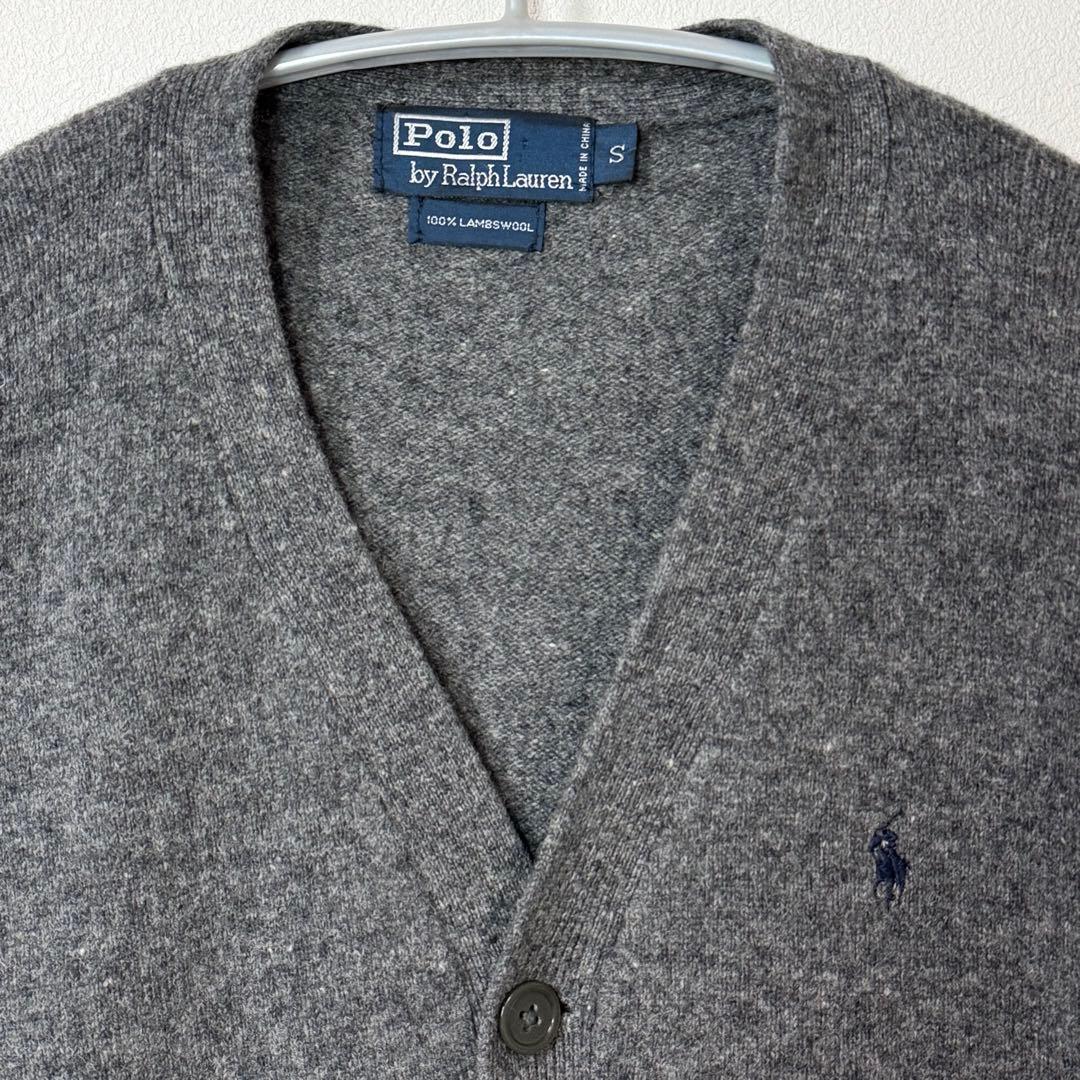 美品 POLO RalphLauren ポロラルフローレン ウール カーディガン