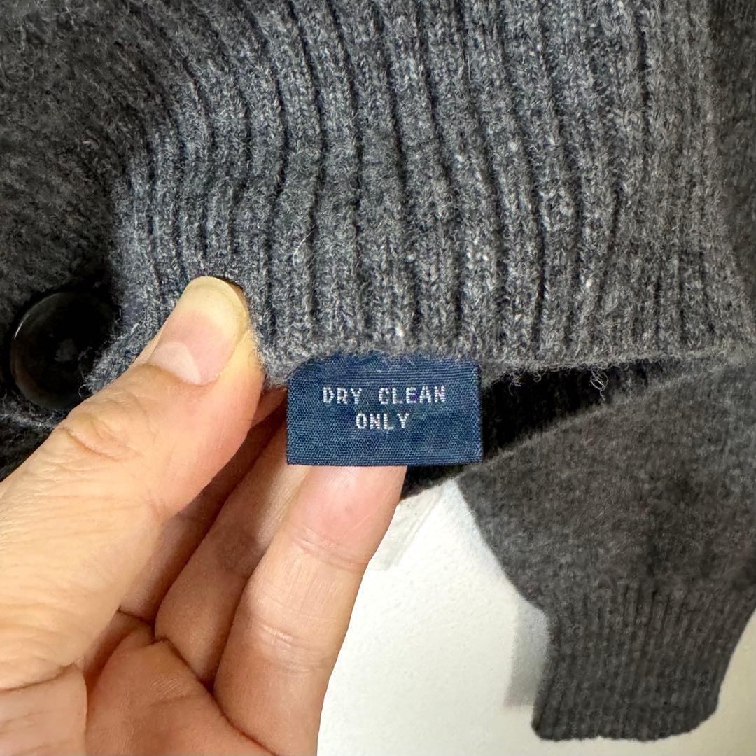 美品 POLO RalphLauren ポロラルフローレン ウール カーディガン