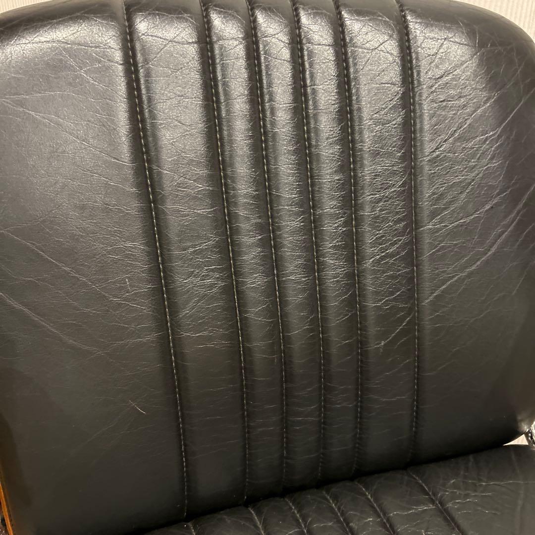 【美品】giroflex 83 BRASA レザーオフィスチェア 昇降機能付き