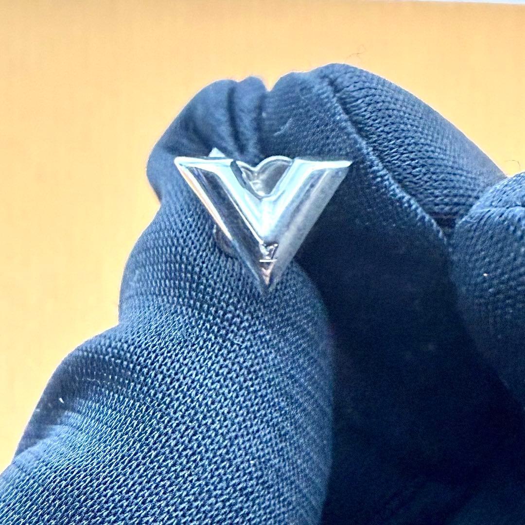 極美品　ルイヴィトン　シグネット　リング　シルバー　Lサイズ