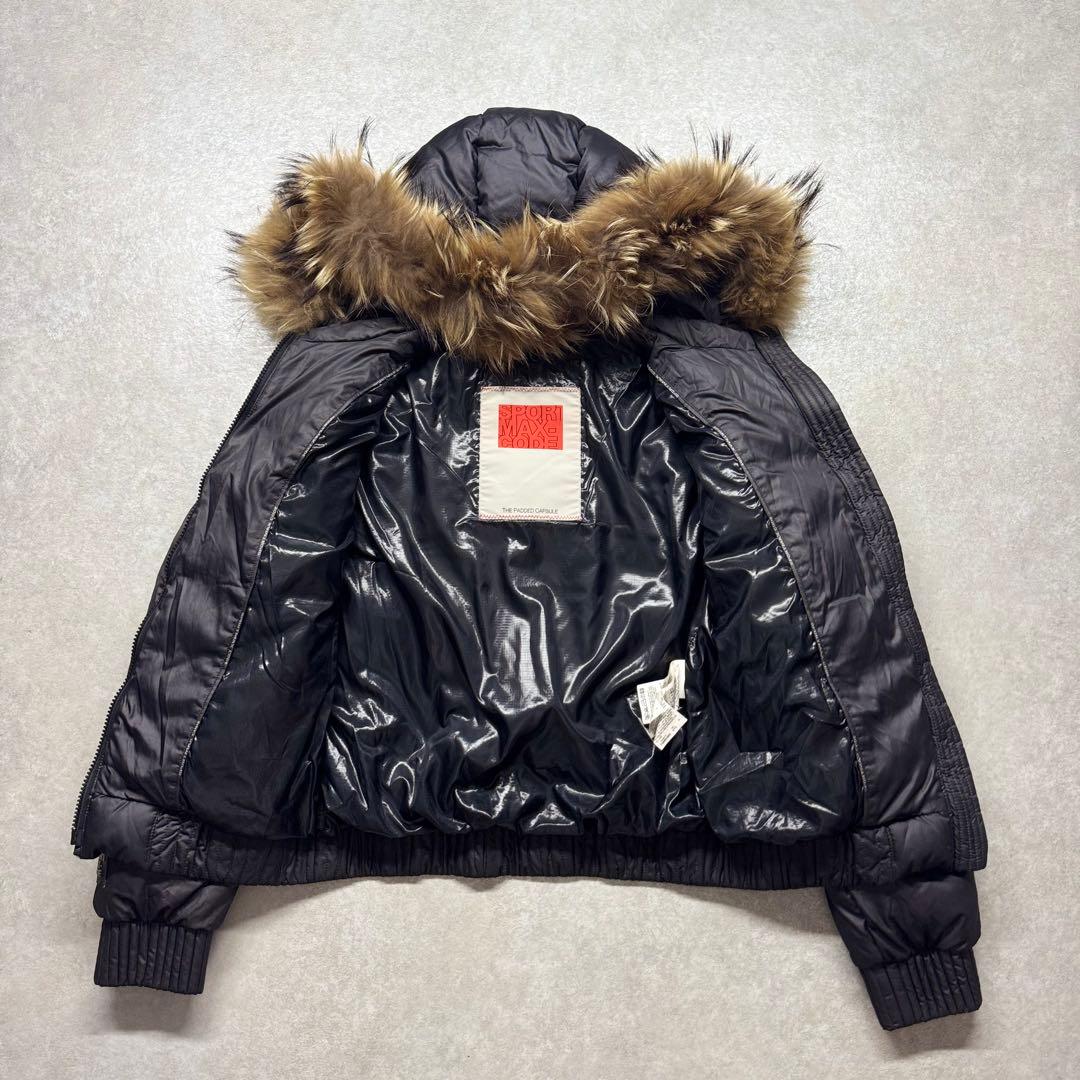 ジャケット・アウター Max Mara SPORT MAX-CODE fur down parka