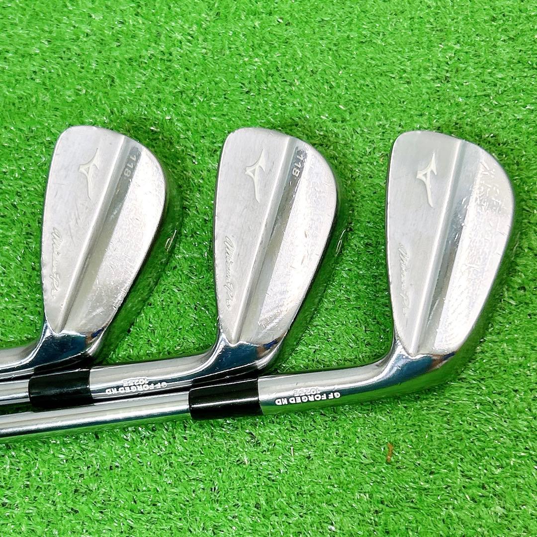 【稀少カスタム】ミズノプロ 518/118 コンボアイアン 6本セット