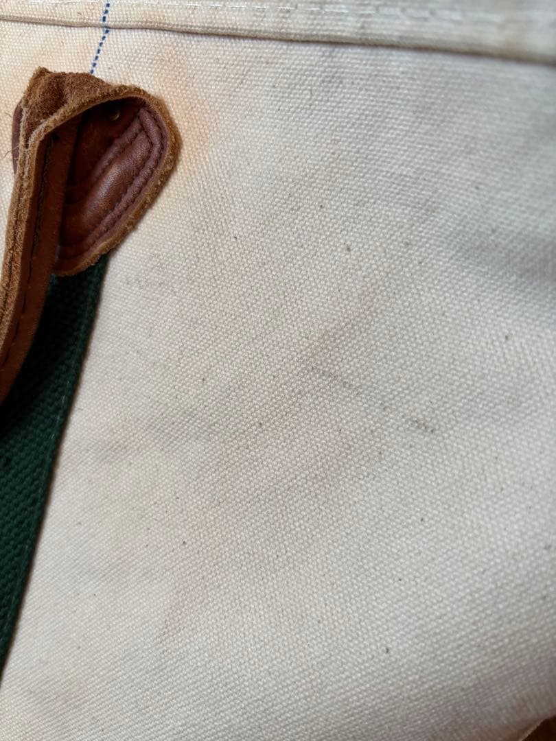 バッグ 80s L.L.Bean Tote Leather Handle