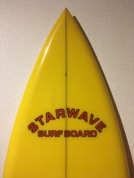 【値下げ】サーフボード STARWAVE シングルフィン レトロボード