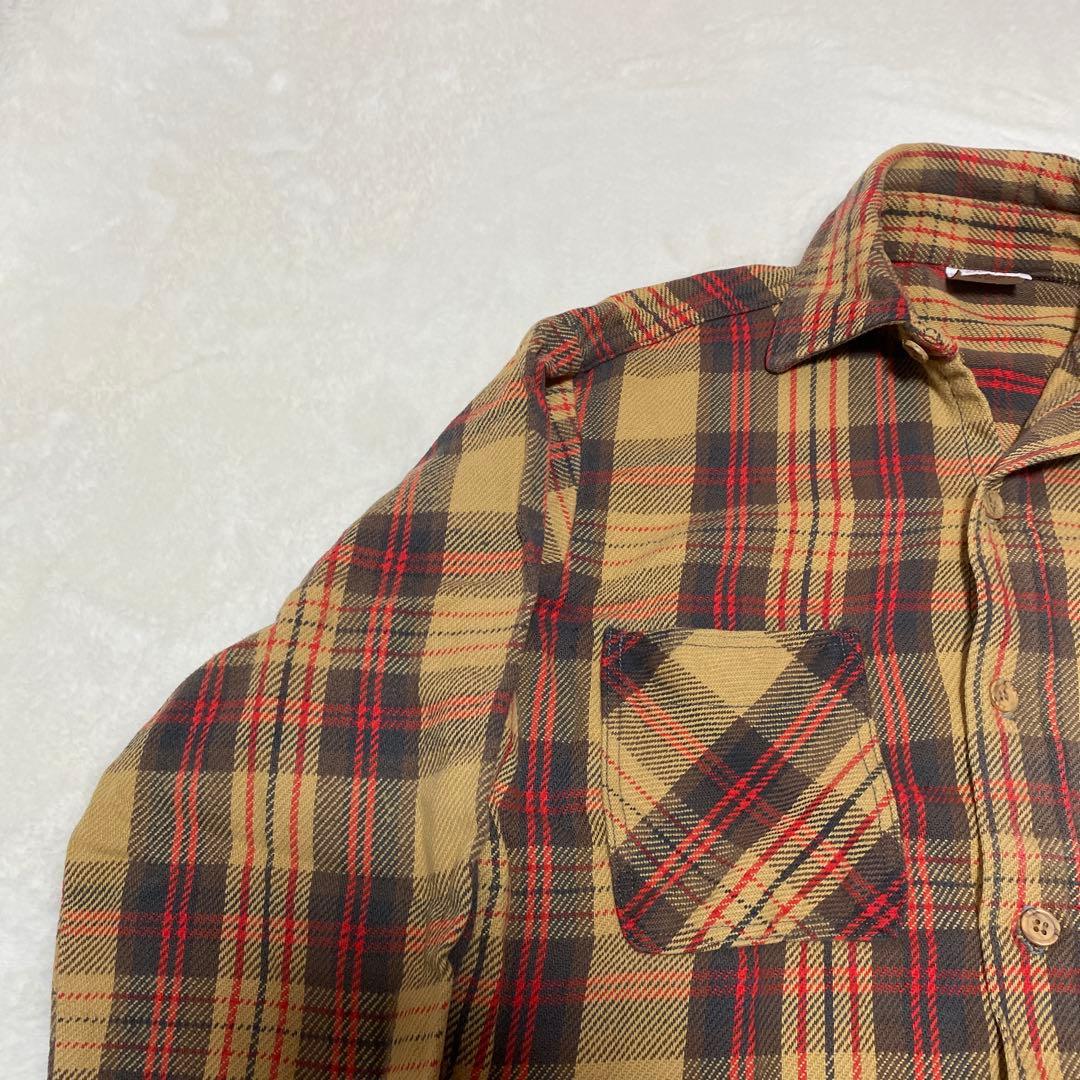 好配色　古着 70s BIG MAC ビッグマック チェックヘビーネルシャツ