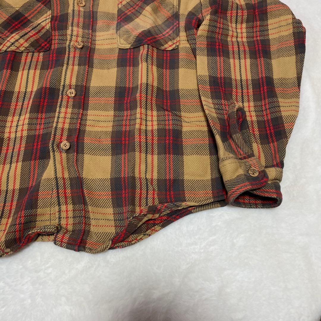好配色　古着 70s BIG MAC ビッグマック チェックヘビーネルシャツ